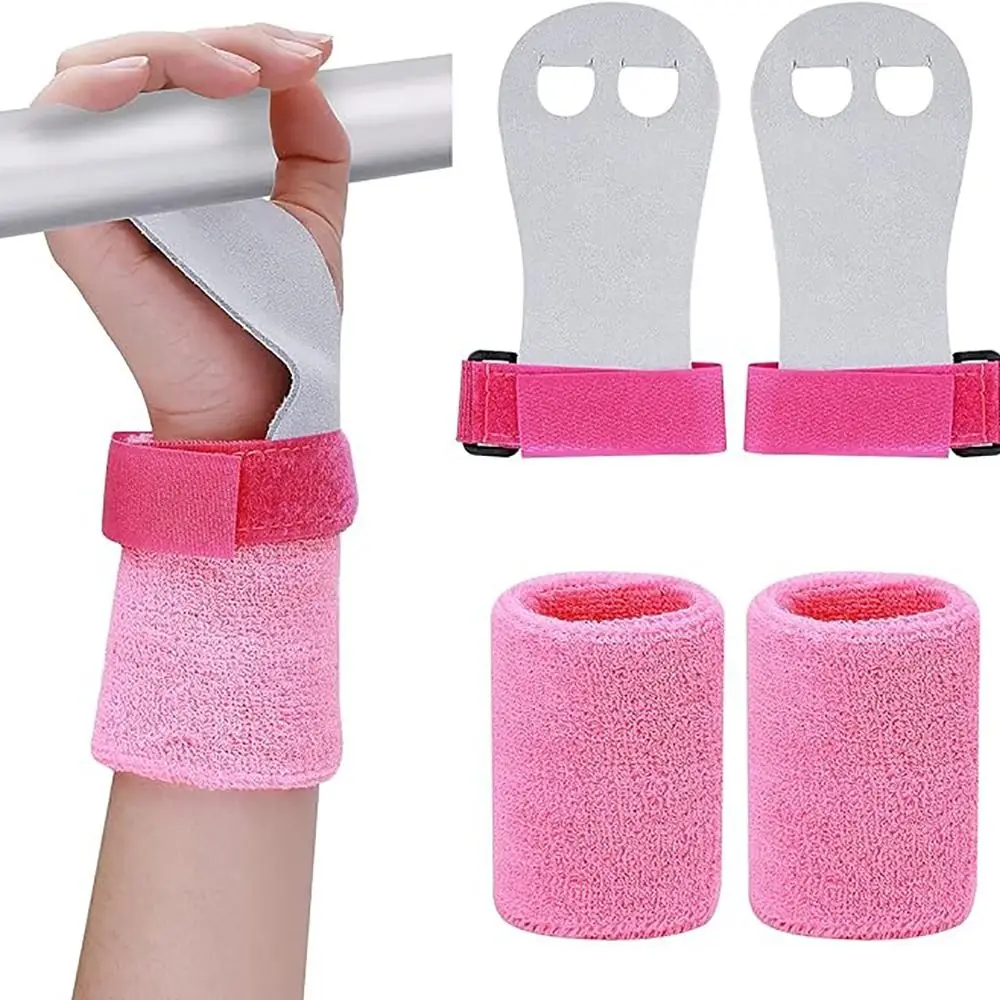 Gymnastik griffe Armbänder Sets für Mädchen Jugend Kinder Gymnastik Handgriffe Gymnastik Bar Handflächen schutz und Handgelenks tütze