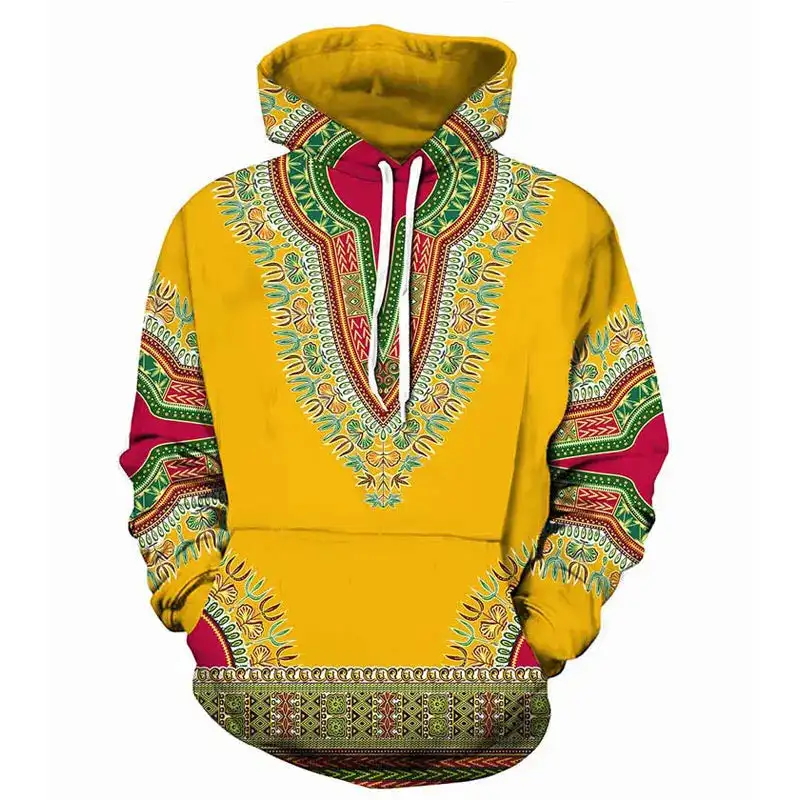 

3D Print Men African Vintage Hoodies Sweatshirts Casual Oversized Hooded Sweatshirt Hip Hop Streetwear Tracksuit Male Clothes