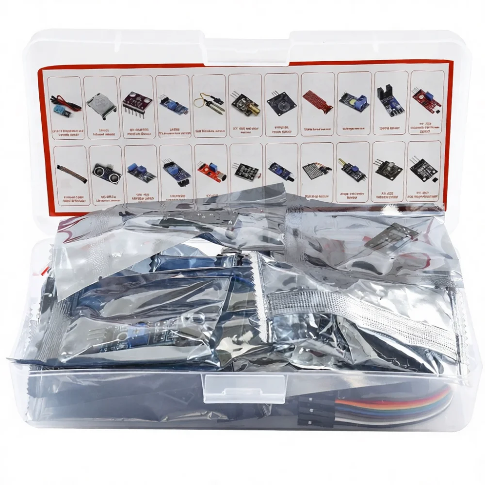 22 In 1 Sensor Module Kit Electronic Project Development Board Robotic Learning Starter Tools Compatible Embedded Systems