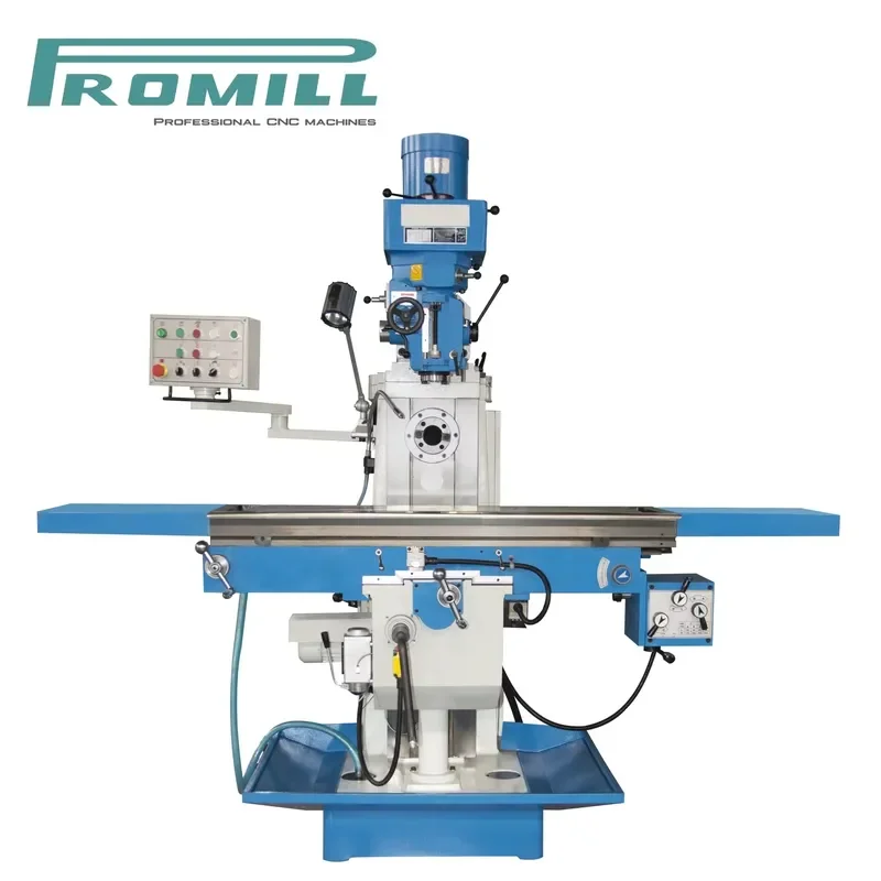 HCY Quality Certification Turret Milling Machine XL6336 for Metal Working Milling Machine with Automatic Spindle Sleeve Feed