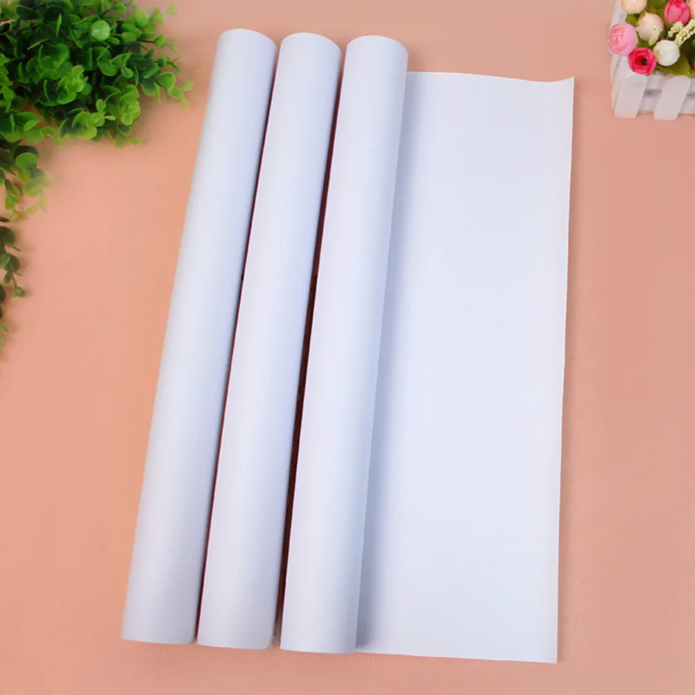 

9M Long Scroll Drawing Poster Kraft Wrapping Kids Supplies Sturdy Surface Ideal Pens Charcoal Painting