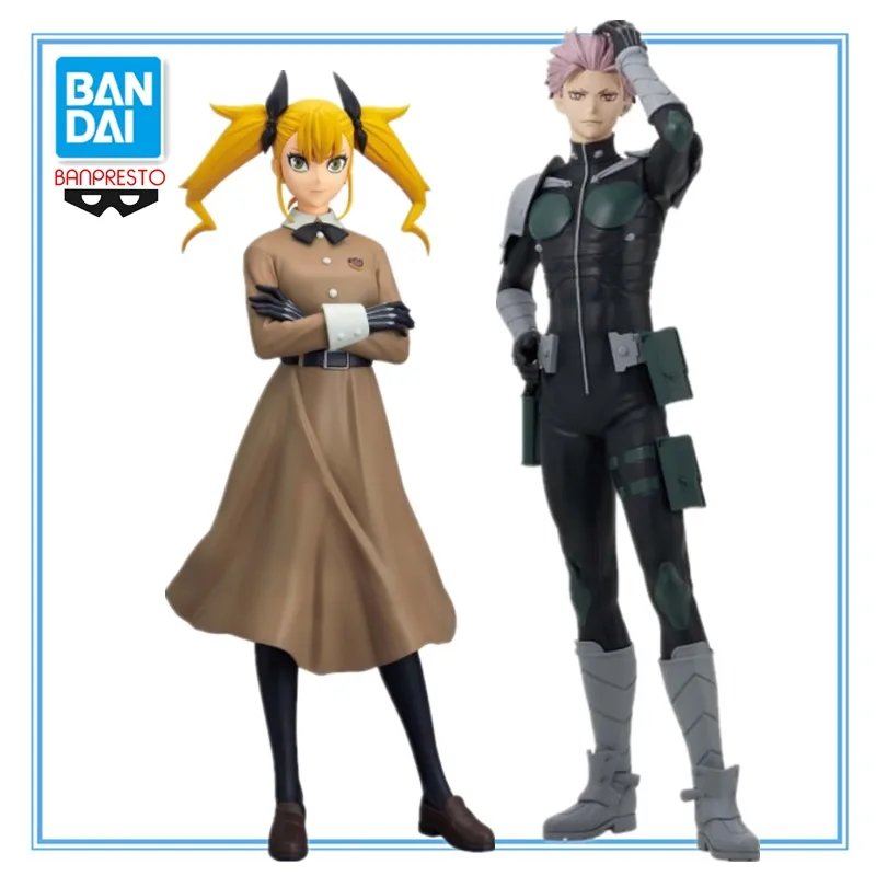 

In Stock Original BANDAI BANPRESTO Kaiju No. 8 Kikoru Shinomiya Narumi Gen Anime Character Model Collection Decoration Toys