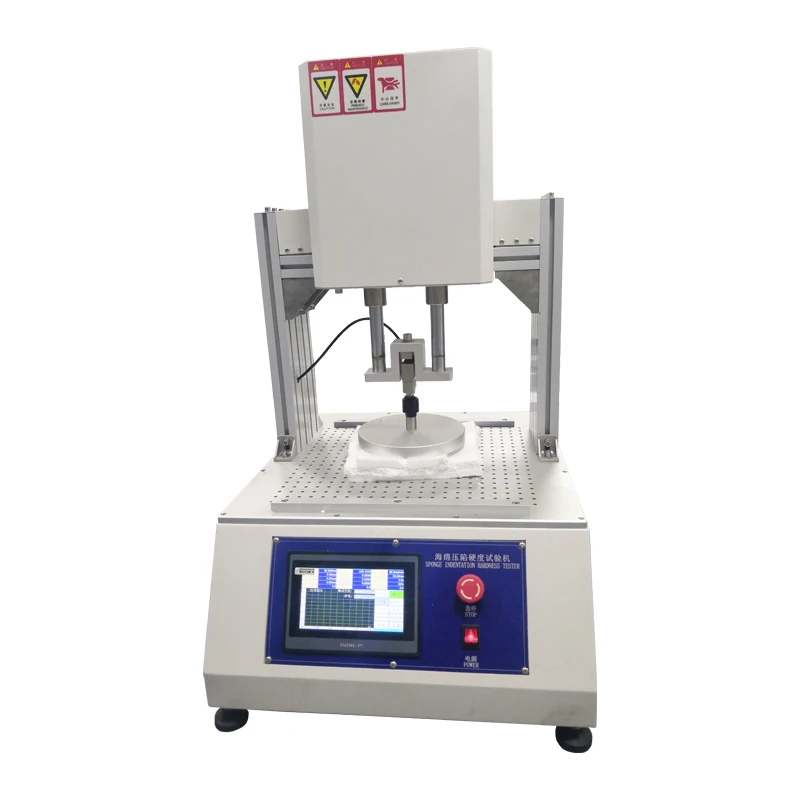 Automatic Sponge Compression Strength Test Machine Polyurethane Hardness Compression Tester