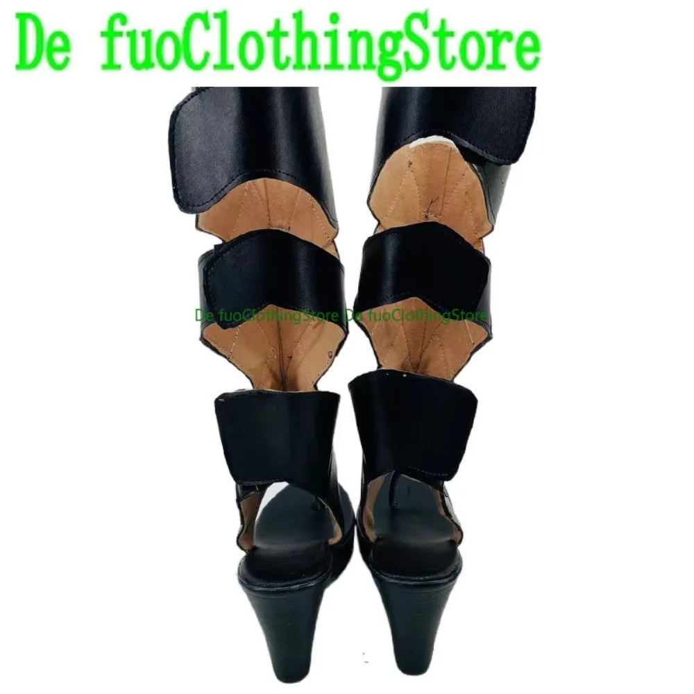 DefuoClothing Honkai Star Rail Hanabi Scarpe Cosplay Giochi anime Costumi di Halloween Scarpe per oggetti di scena