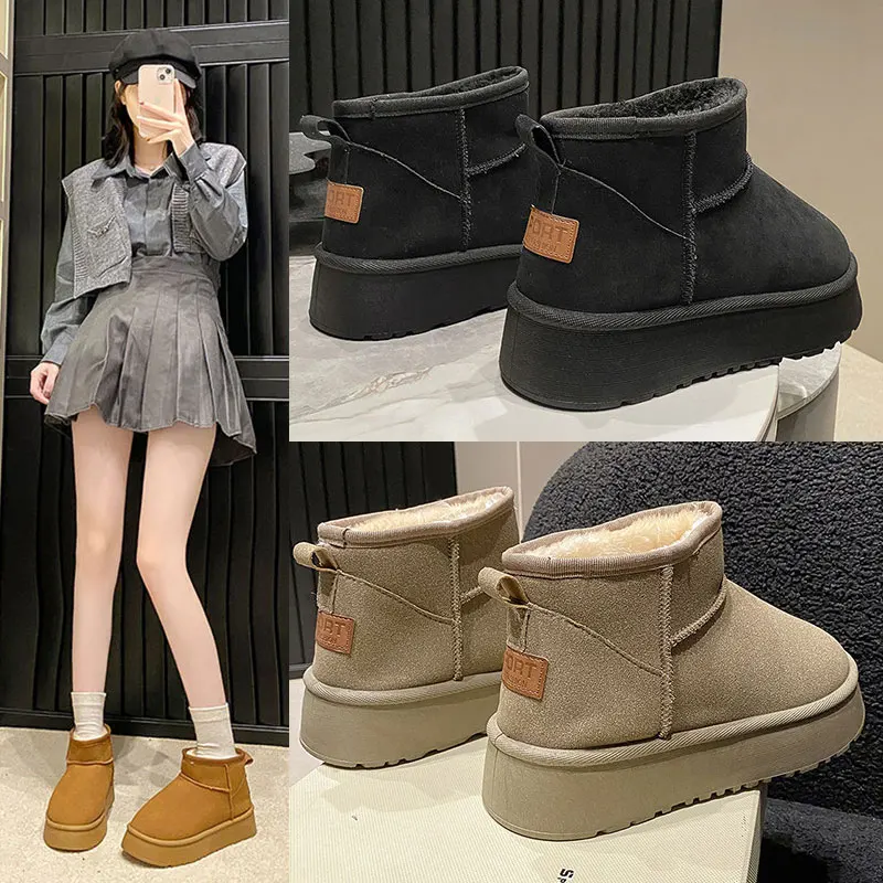 Boots Women New 2024 Australia Shoes Winter Footwear Ankle Lolita Snow Ladies Boots Women New 2024 Shoes Winter Footwear Austral image 4