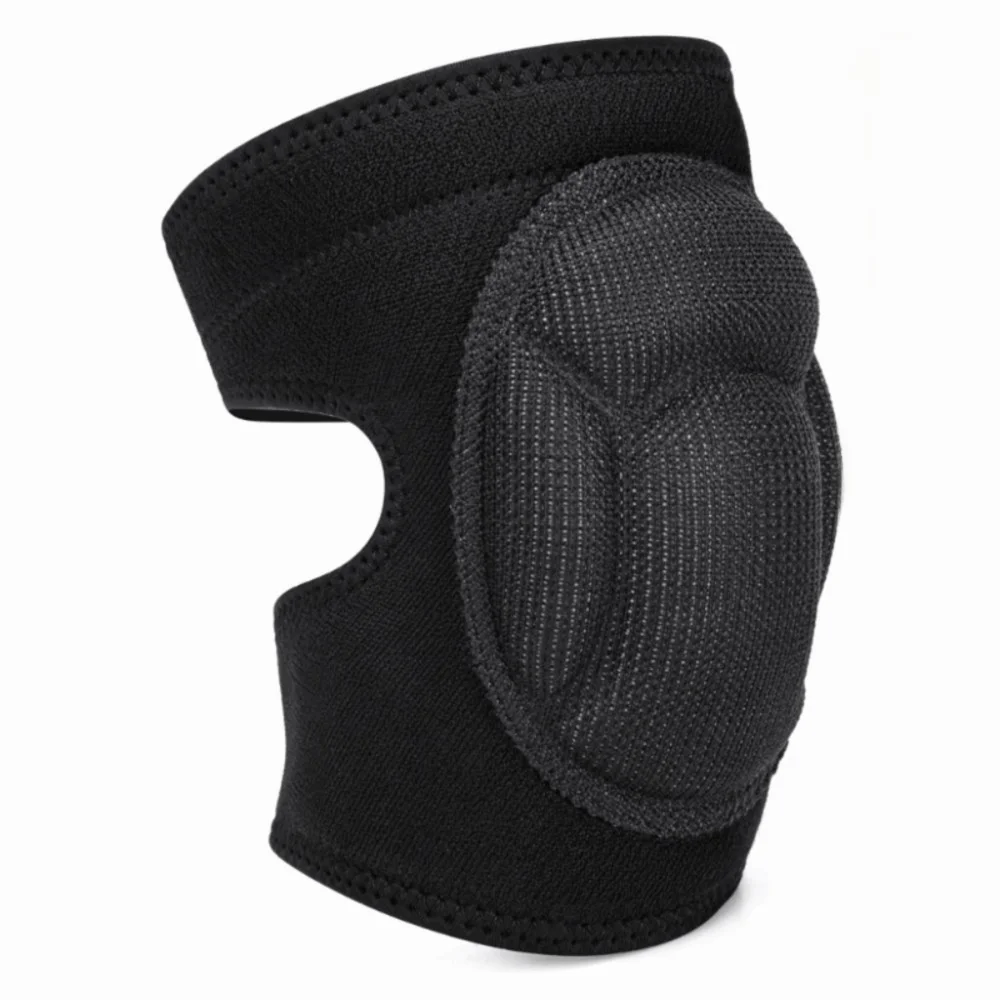 2pcs Comfortable Non-Slip Protective Knee Pads Anti-Scratch Anti-Collision Thick Foam Knee Pads Anti-Slip Knee Pads For Sports