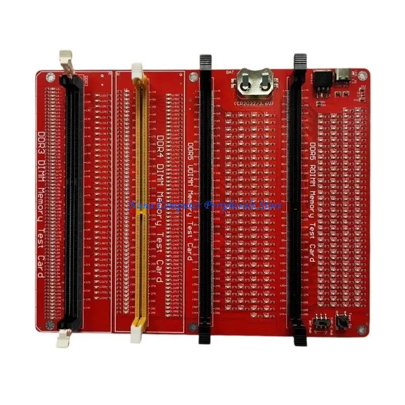 

F68C Universal RAMS Диагностическая карта для DDR3 DDR4 DDR5 UDIMM RDIMM MEMOMULE с двумя вариантами питания