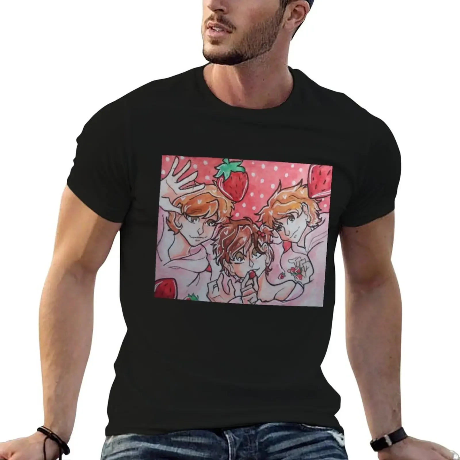 

Haruhi and the Hitachiin Twins T-Shirt luxury designer custom shirt valentines clothes hippie clothes mens graphic t-shirts pack