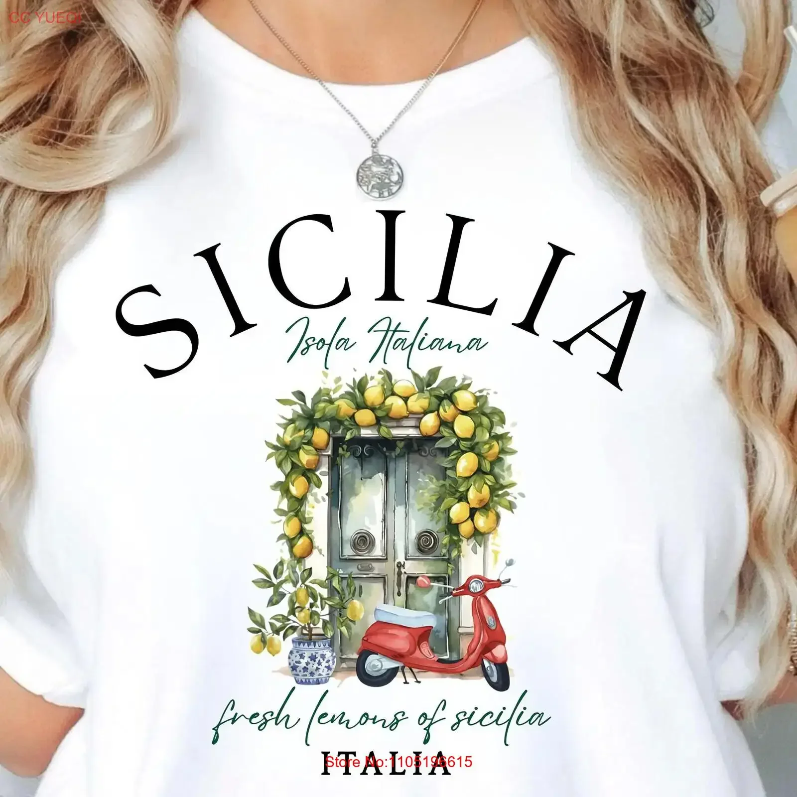 Sicilia T Shirt Italian Island GifT Mediterranean Travel Isola Italiana Amalfi Coast Positano Sicily vintage Washed
