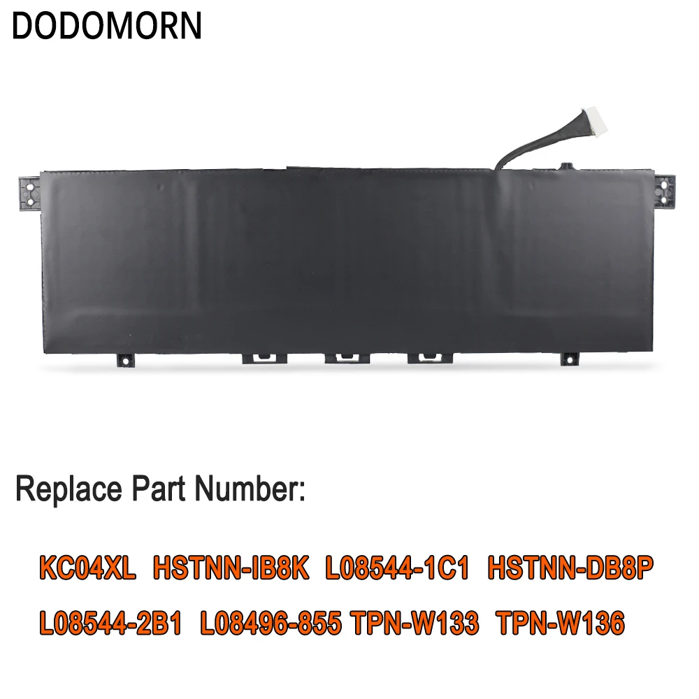 DODOMORN KC04XL Laptop Battery For HP Envy X360 13-AG 13M-AQ 13-AH 13-AG0000AU 13-AQ0010TU 13-AH0010TX  Series 15.4V 53.2Wh