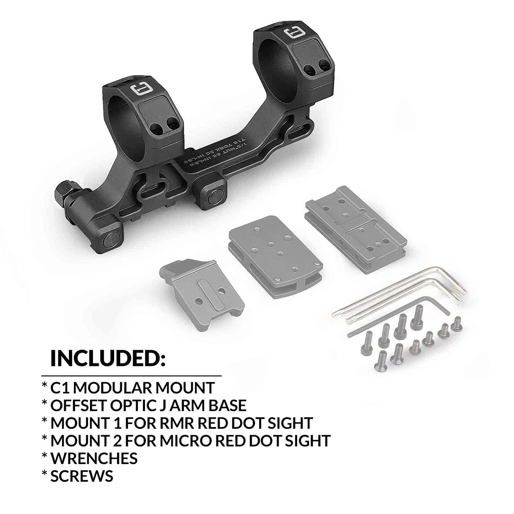 30mm Red Dot Sight Plate 34mm Red Dot Scope Mount BOC side bracket compatible with RMRT2