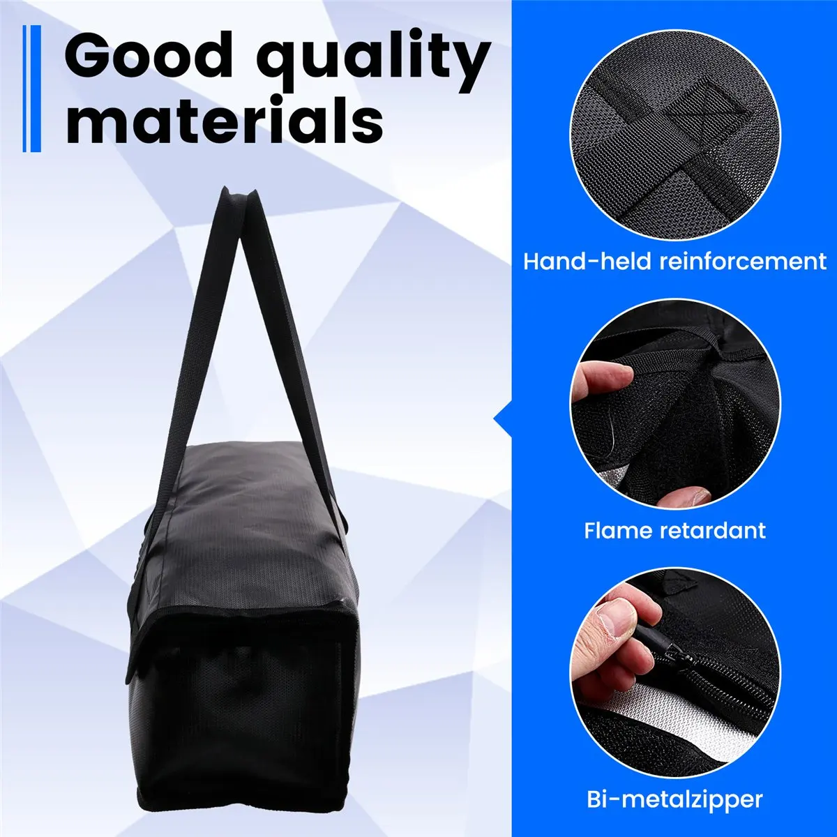 

Сумка для хранения аккумуляторов AD10 для электровелосипедов, взрывозащищенная, огнестойкая, для защиты аккумуляторов электровелосипедов