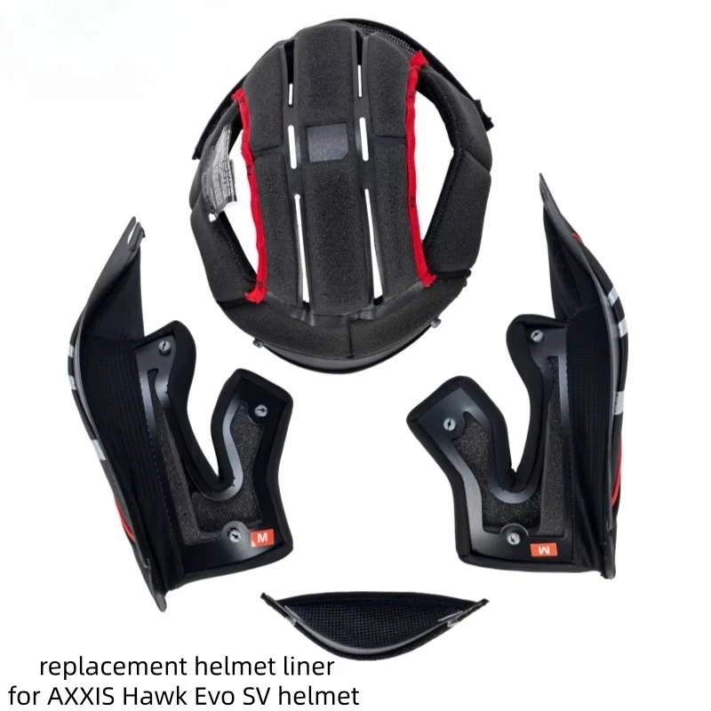 For AXXIS PANTHER SV Helmet Lining Replacement Original Lining S-XXL Size Capacete De Moto Cascos Para Moto Capacete