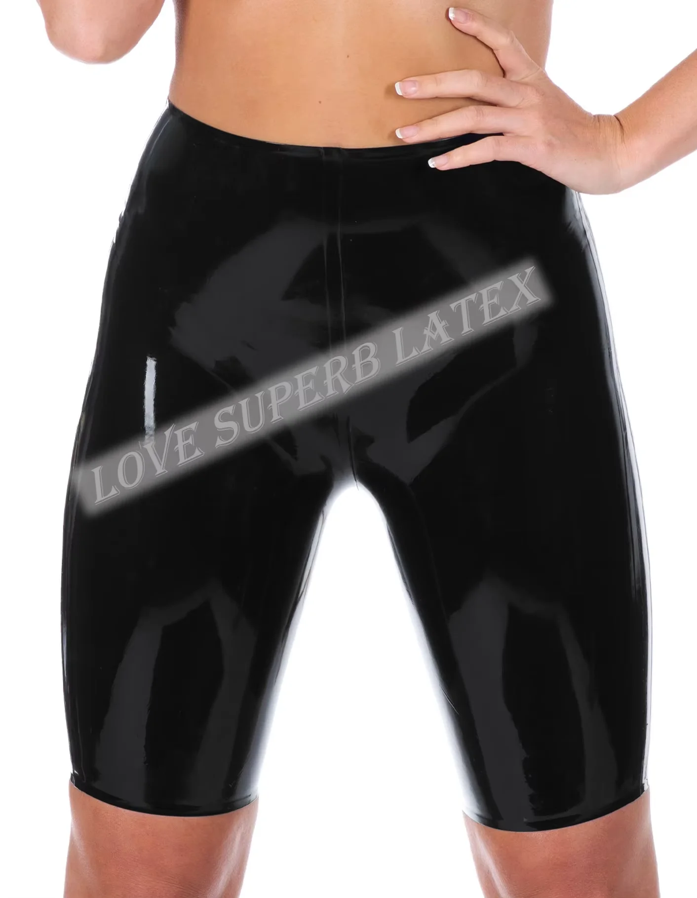 ラテックス女性サイクルショーツクラシック女性スポーツウェアカスタマイズ