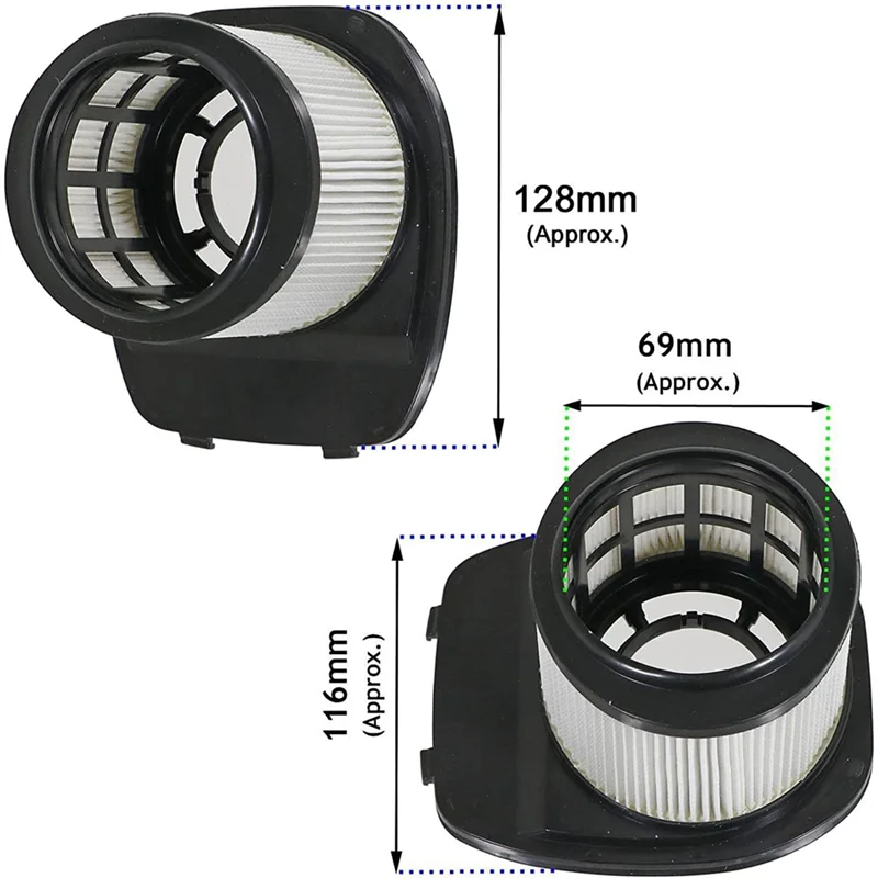 Replacement Filter for Shark IZ300 IZ300UK IZ300UKT IZ320 IZ320UK IZ320UKT Cordless Vacuum Cleaner Spare Parts