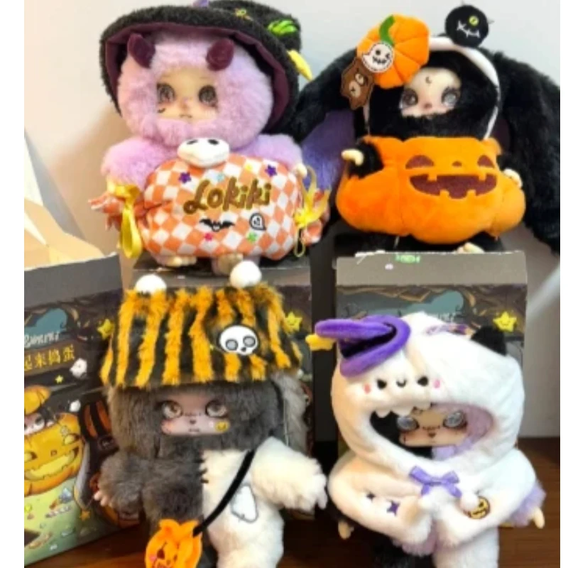 

Authentic Lokiki Mischief Blind Box Cute Plush Figurine Collectible Toy For Girls Decorative Ornament Mystery Gift For Birthday
