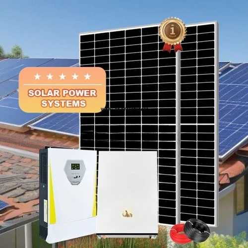 

10KW Pure Sine Wave Residential Solar Energy System Lithium Battery Inverter MPPT Controller 1KW Solar Monocrystalline Home Use
