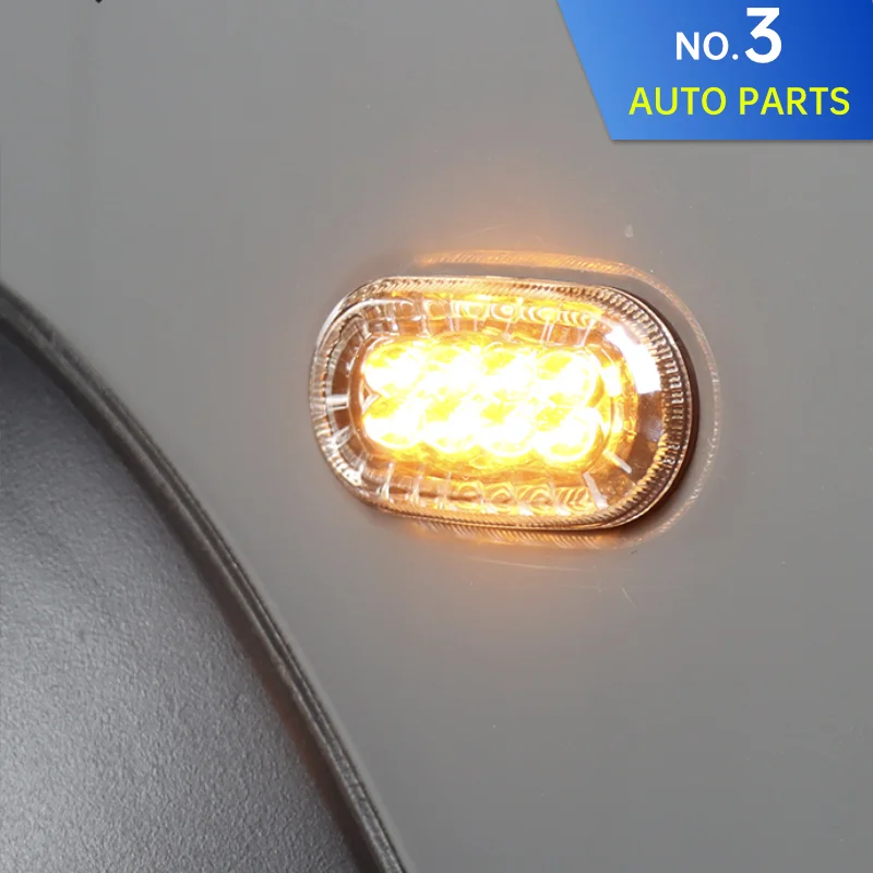 Indicador lateral de señal de giro para Suzuki, repetidor de luz Led para Suzuki Jimny JB64 Sierra JB74W 2019 2022, accesorios exteriores, 2 piezas