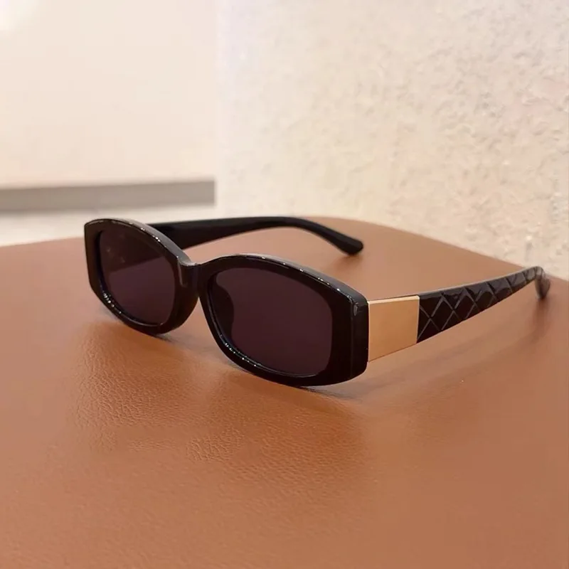 

New Trendy Oval Small Frame Sunglasses Fashion Rectangle Shades Ladies Sun Glasses Summer Unique Driving Cycling Eyewear Gafas