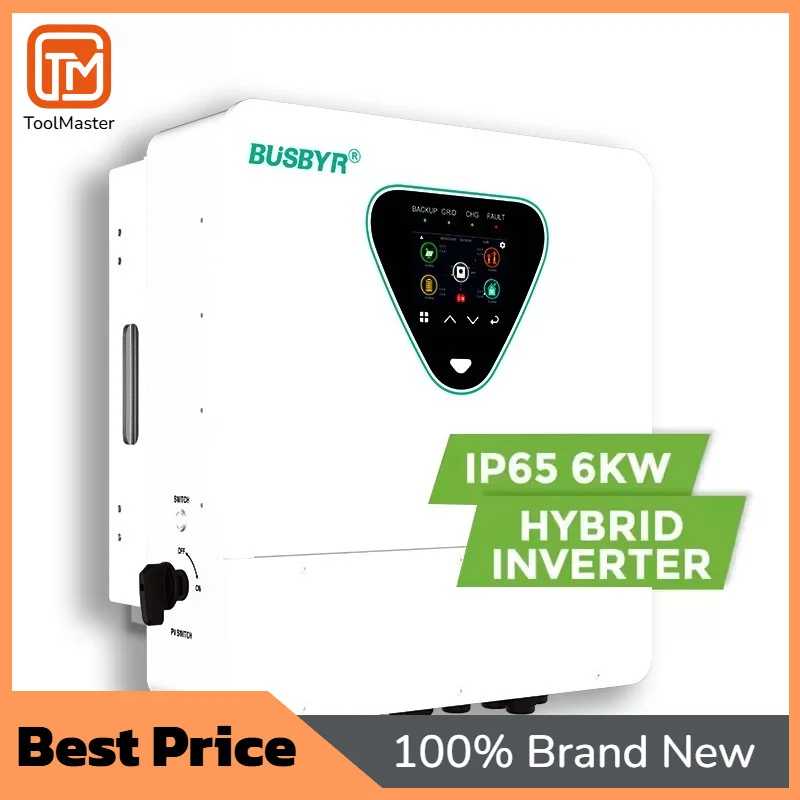 

[Hot Sale] 6kw Hybrid Solar Inverter IP65 Solar Inverter With Mppt Charge Controller