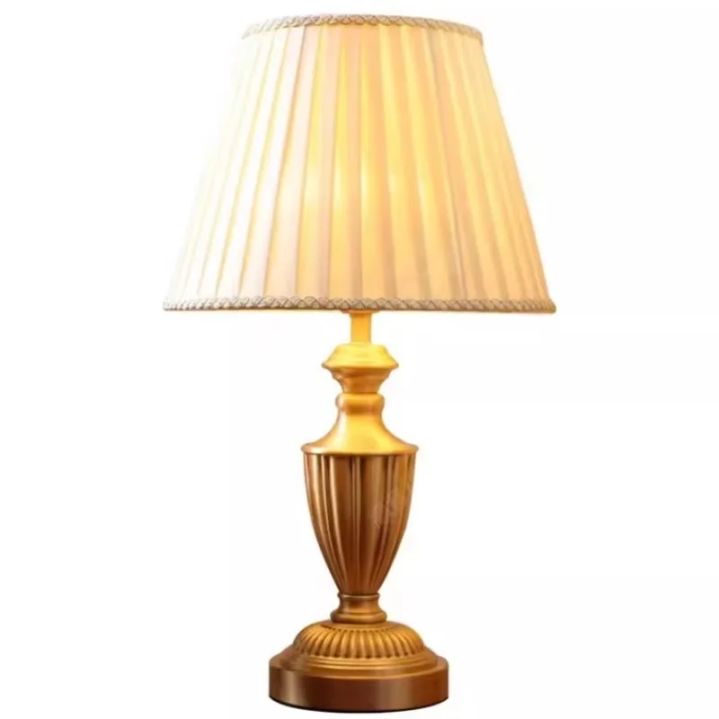 

Американская простая современная теплая и креативная прикроватная настольная лампа для гостиной, столовой, спальни, кабинета