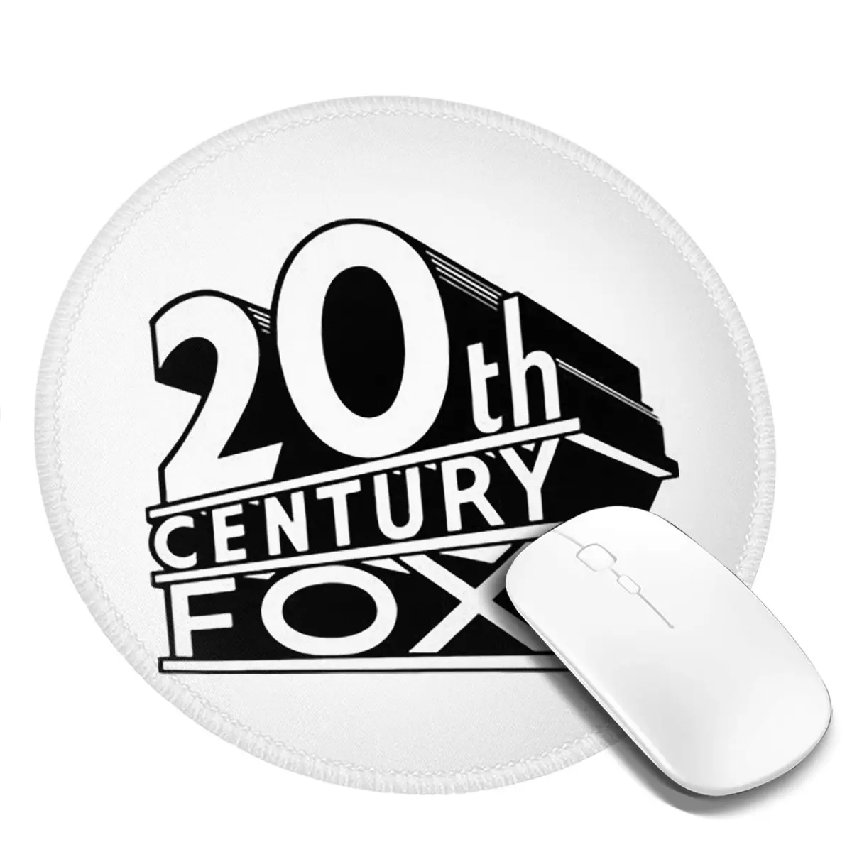 

Круглый коврик для мыши Century Fox, коврик для клавиатуры и мыши, игровой коврик для ПК, коврик для офисного стола