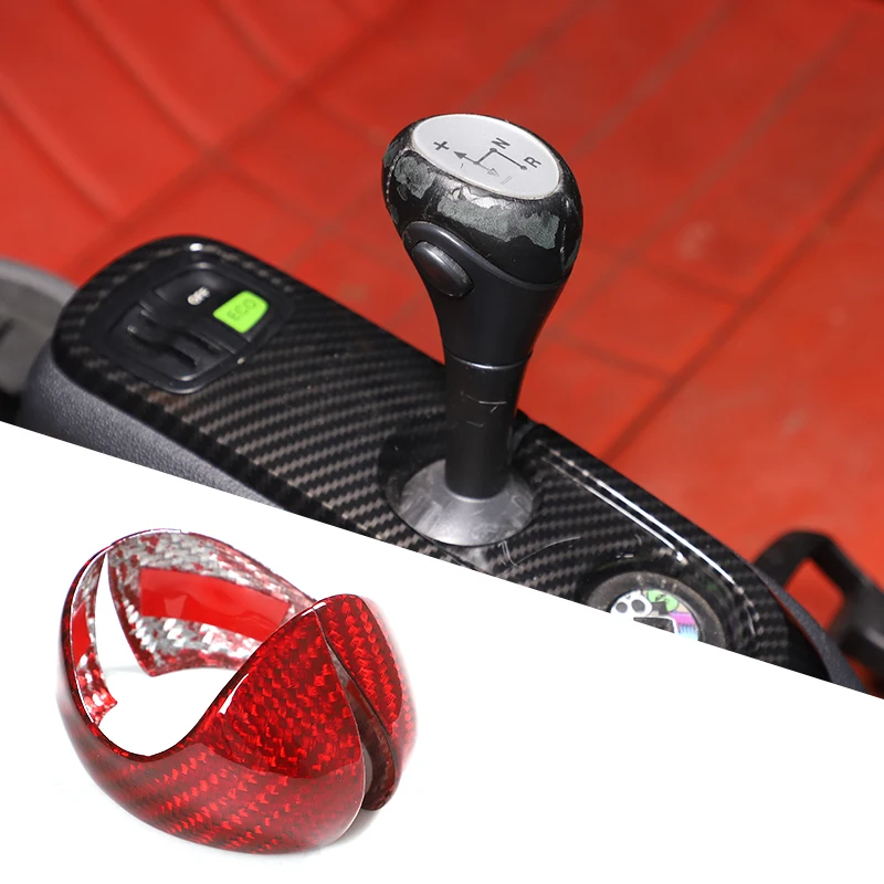 

Gear Shift Knob Protective Cover Gear Shift Knob Cover Trim Sticker Car Accessory For Mercedes Benz Smart Fortwo W451 2009-2015