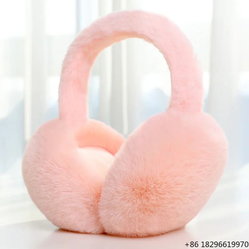 warm-women's-men's-winter-korean-style-fashionable-plush-cute-simple-thickened-cold-proof-earmuffs-for-outdoor