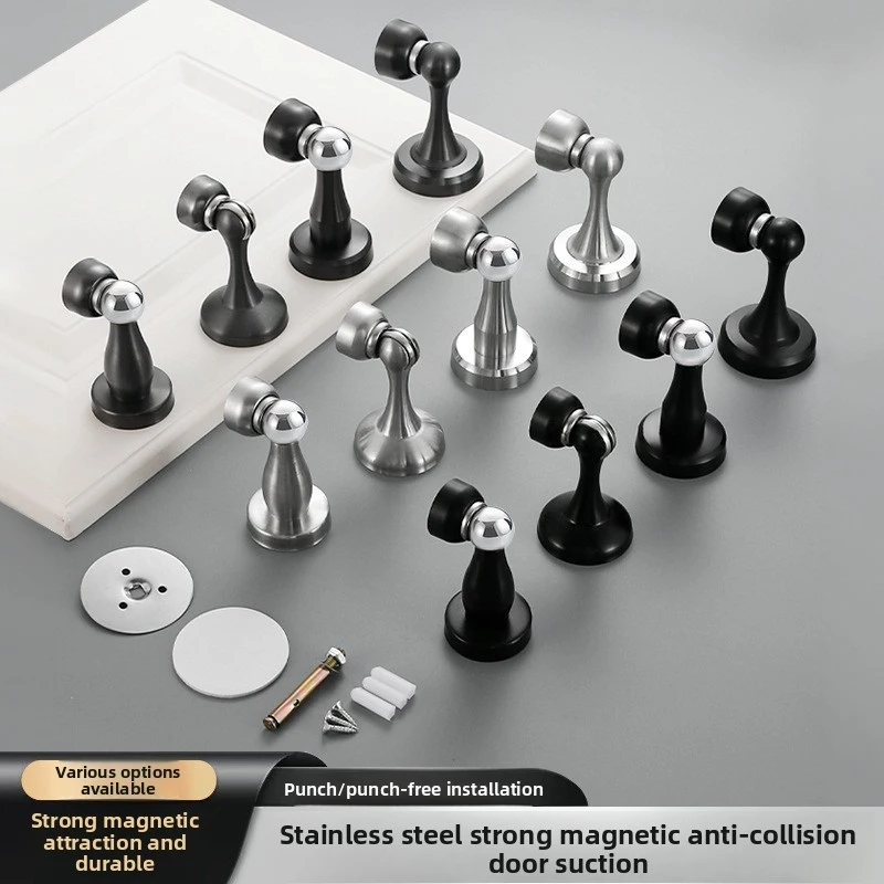 fermaporta-magnetico-in-acciaio-inossidabile-fermo-porta-silenzioso-anti-collisione-da-parete-rinforzato-per-hotel-appartamenti-e-b-b