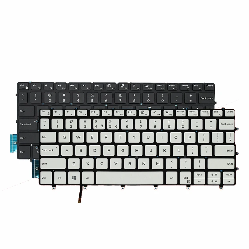 

Новая Оригинальная сменная Клавиатура для ноутбука, совместимая с DELL XPS13 9305 9370 9380 13-9370 13-9380 P82G с подсветкой