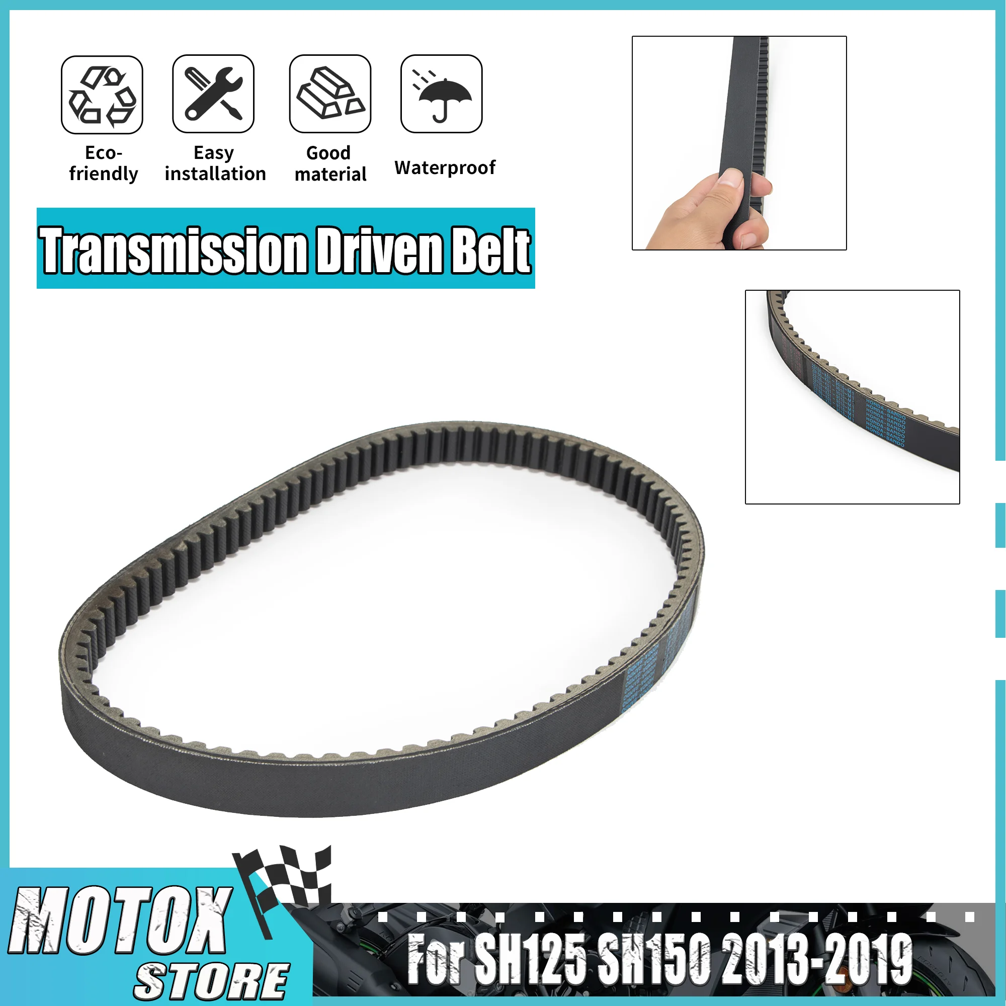 

Приводной ремень трансмиссии для Honda SH125 SH150 ABS 2013 2014 2015 2016 2017 2018 2019 23100-K01-901 23100-K02-901 SH 125 150