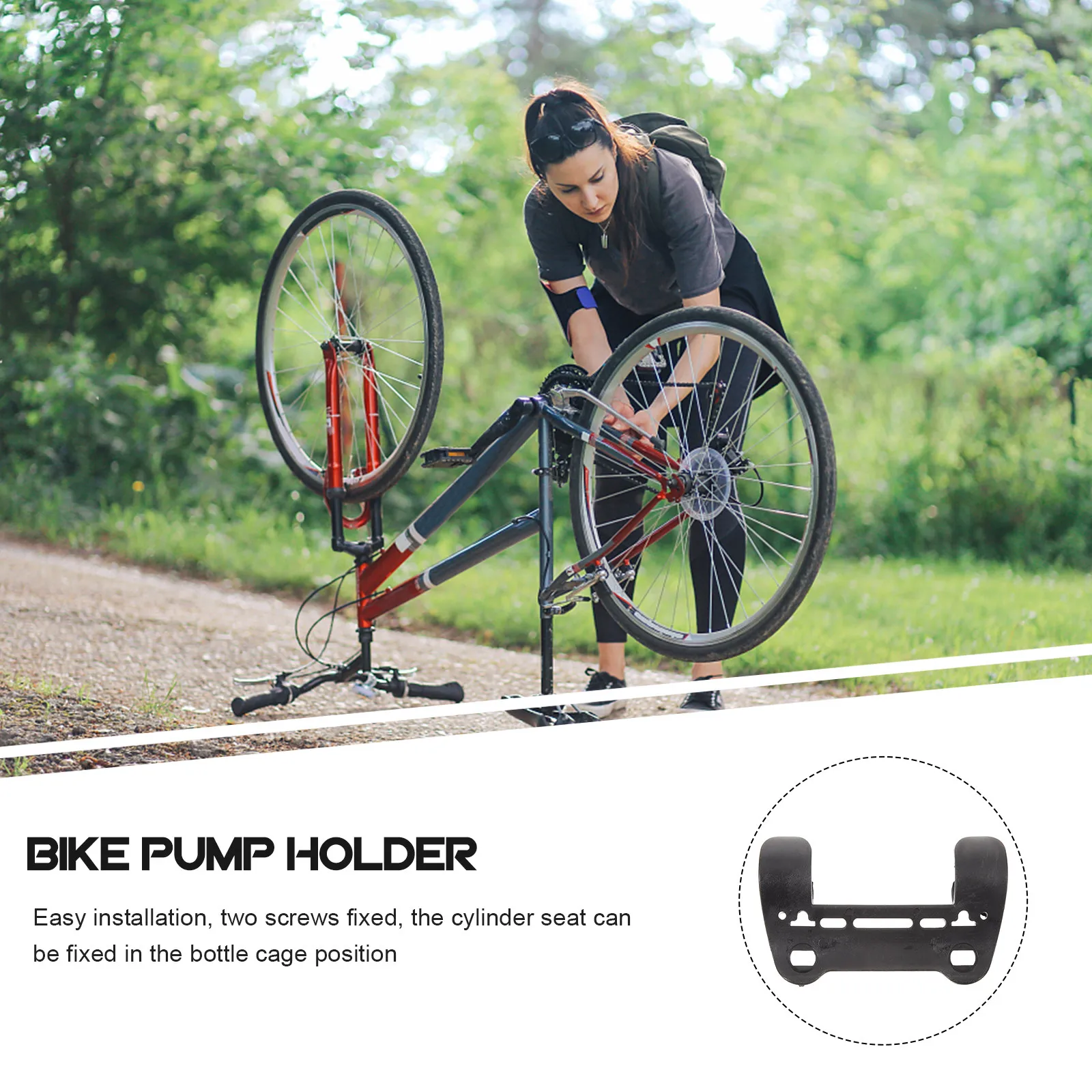 ที่ยึดปั๊มลมจักรยานแบบมืออาชีพ - Bike Pump Frame Mount บทวิจารณ์และราคา