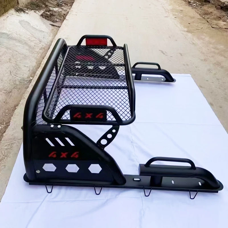Car Accessories Heavy Duty 4x4 Off-Road Roll Cage with Spare Tire Carrier Tuning for Pickup