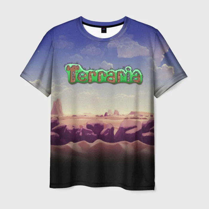 Popular Classic Games Terraria T-shirt Male 3D Printed Men Women Short Sleeve T shirts Summer Fashion Fun Kid Tees Tops Clothing