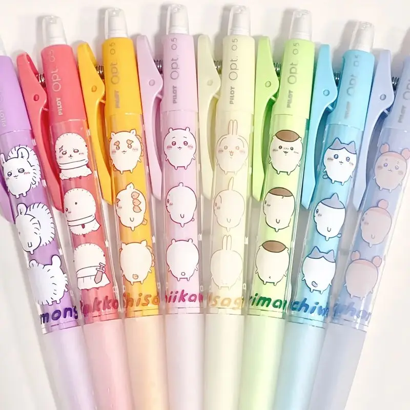 Chiikawa Kawaii Usagi 0,5 mm Druckbleistift Shake Lead Out Feature Hachiware Design Anime Niedliches Büro- und Schulbriefpapier