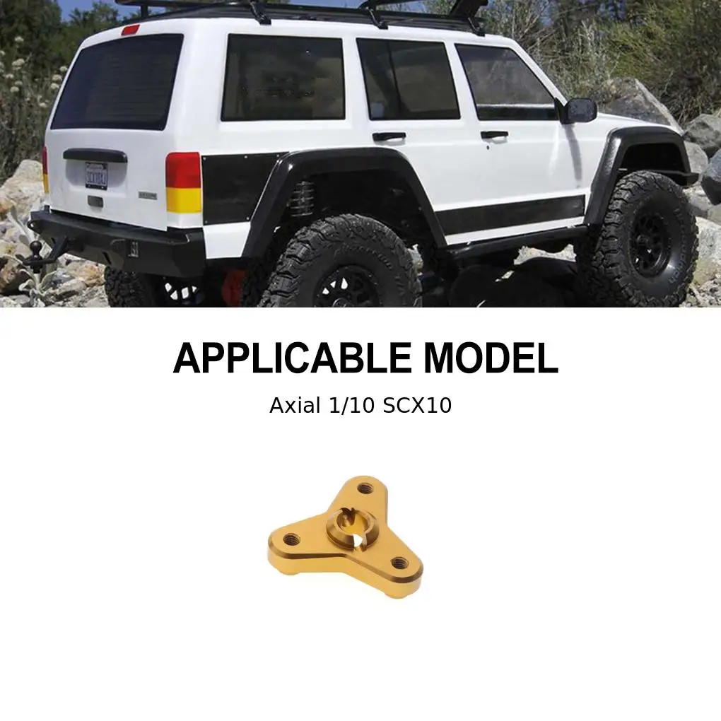 RCGOFOLLOW ثقل موازنة نحاسي عالي التحمل لـ 1/10 Rc موازنة محورية SCX10 TRX4 TRX6 RC جزء السيارة ذهبي #2