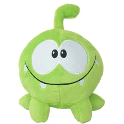 Juguetes de peluche de animales de dibujos animados para niรฑos, colecciรณn de juguetes de 20cm, corte de cuerda Om Nom, Rana, regalo