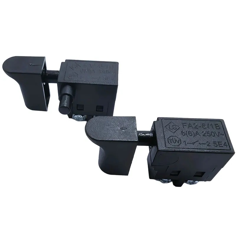 1pc 250V 6A Speed Regulating Switch Trigger Button Switch Electric Tool Accessories for Electric Drill Electric Planer Saw Power