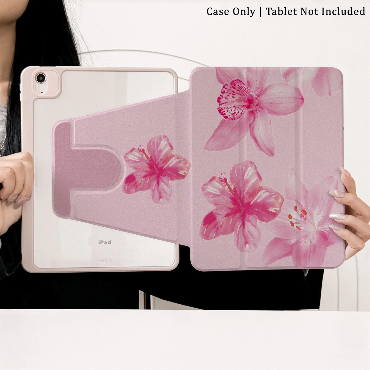 

360 ° Rotating Foldable Case to Easily Protect Your Pad: Compatible with iPad Air 6,Air 5,4,10,2024,air m3/a16 2025