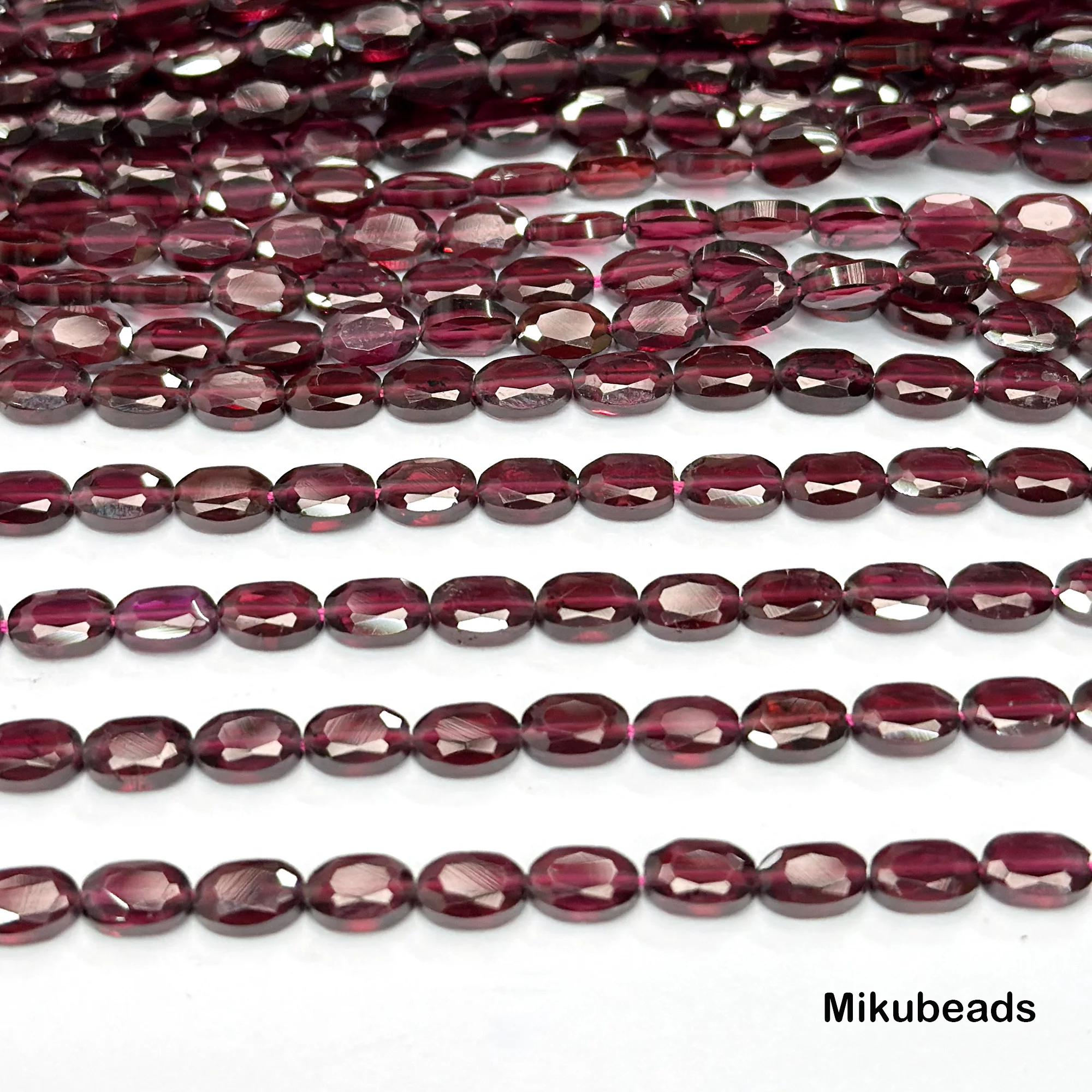 Natural AAA Brazil Red Garnet 4*5.8mm Faceted Marquise Shape Beads Shinny Stone For Jewelry Making DIY Bracelet Necklace Strand