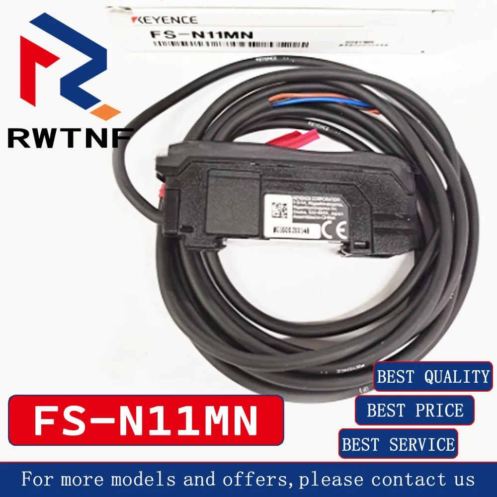 العلامة التجارية الجديدة حقيقية FS-N11MN KEYENCE NPN مستشعر مكبر للصوت الألياف الضوئية الرقمية #3