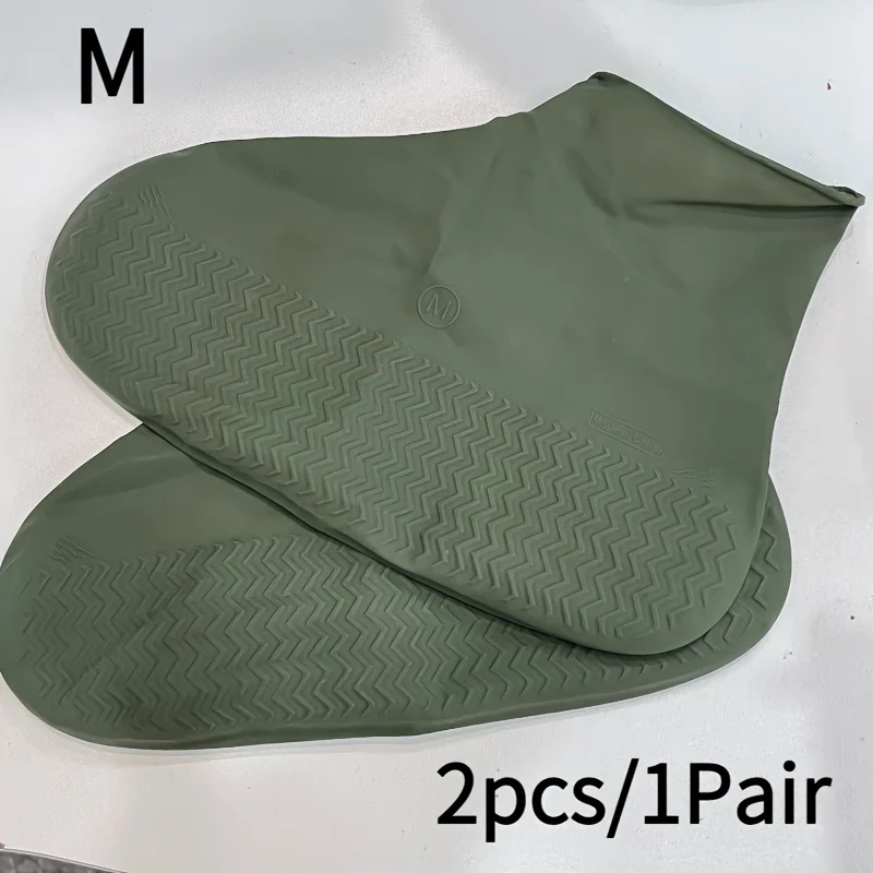 Waterproof Shoe Covers Silicone Anti-Slip Rain Boots Unisex Sneakers Protector for Outdoor Rainy Day Protectors Shoes Cover