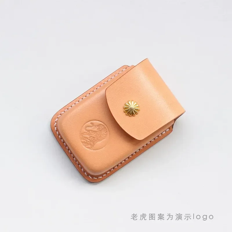 for Volvo XC60 V60 XC40 Handmade Leather Car Key Bag High End Fashion Exquisite All Inclusive Key Case Cover with Buckle