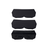 1Set Model Plane Black Face Plate Pad Sponge Eye Mask Replacement Part with Magic Sticker for Digital Glasses Orqa FPV.One Pilot