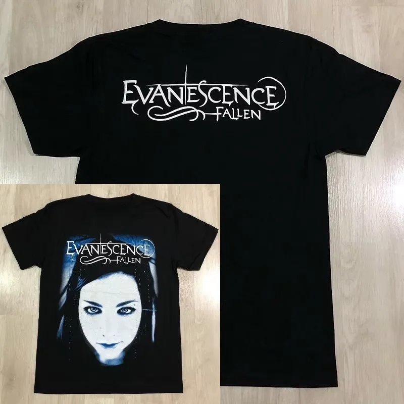 Evanescence - Heavy Metal Dystopian Rock American Hip Hop Short-Sleeved T-Shirt for Men