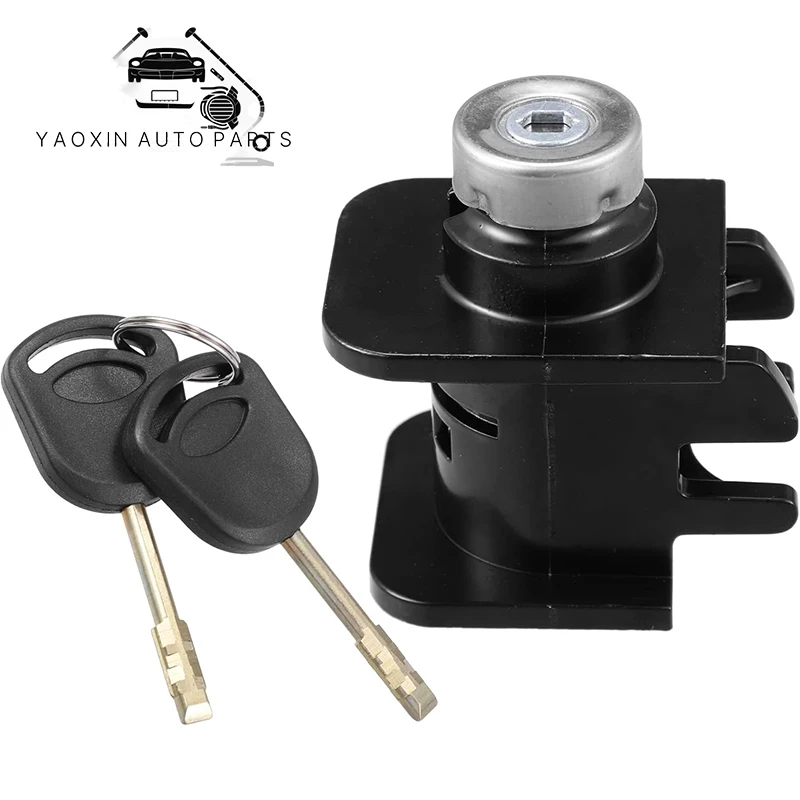 

Auto Parts Bonnet Hood Lock Latch Cylinder with 2 Keys 4124287 For Ford Transit MK6 2000 - 2006 YC15-16B970-AD