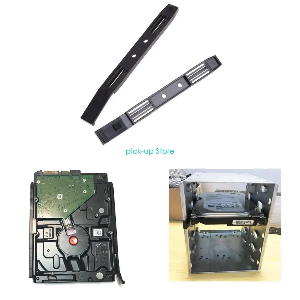 

Q5WA for 3.5 to 5.25 Hard Drive Tray Caddy Rails Chassis Cage Drive Bay Slider Rails