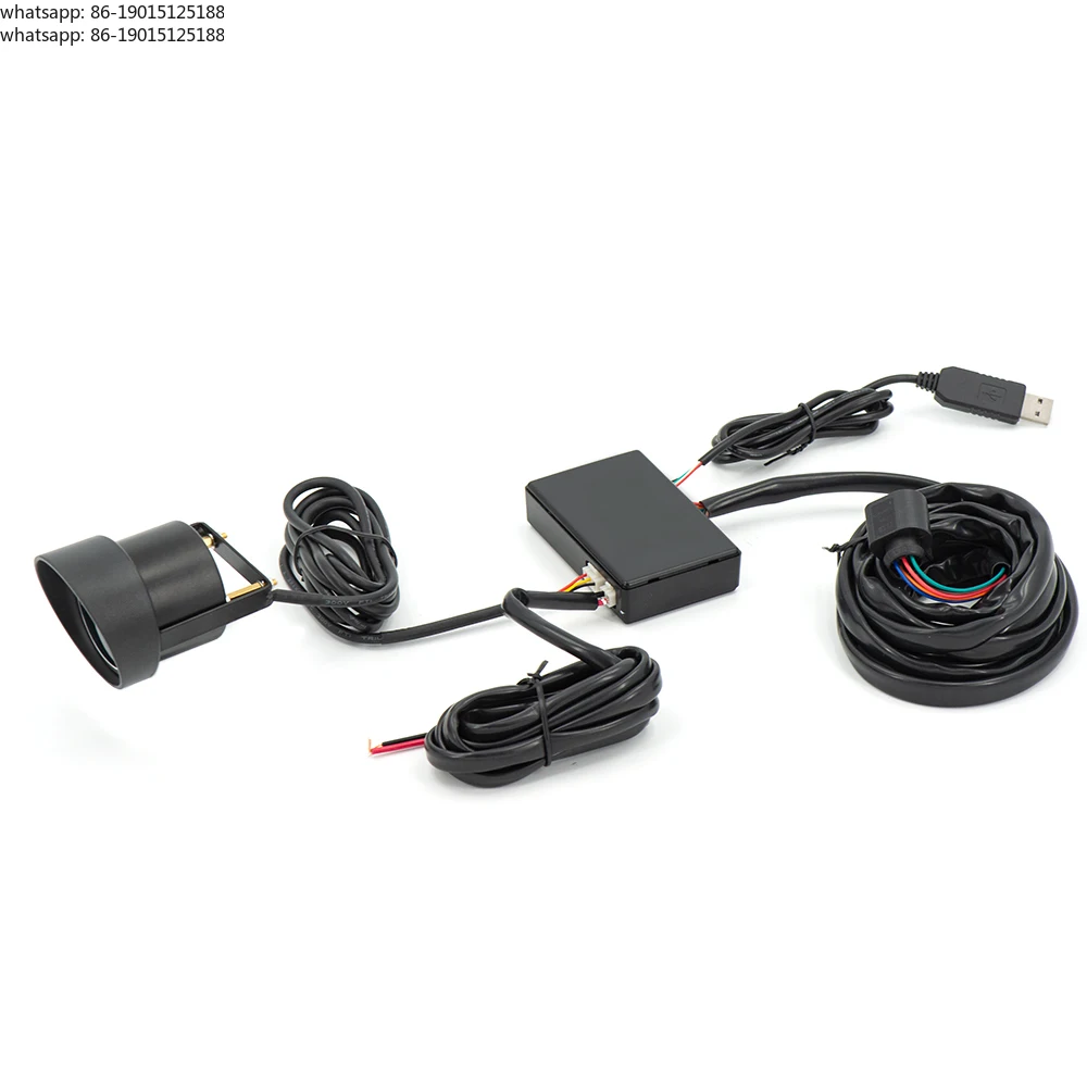 High Quality Universal 52mm Colored Broadband Air-Fuel Ratio Meter Kit 4.9lsu HF-52D-AF-01