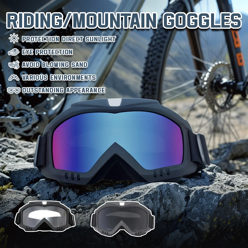 

High Impact Resistant Goggles Outdoor Goggle Prevention Tactical Glasses Explosion Proof Motorcycle Ski Hike Eyewear Accessories