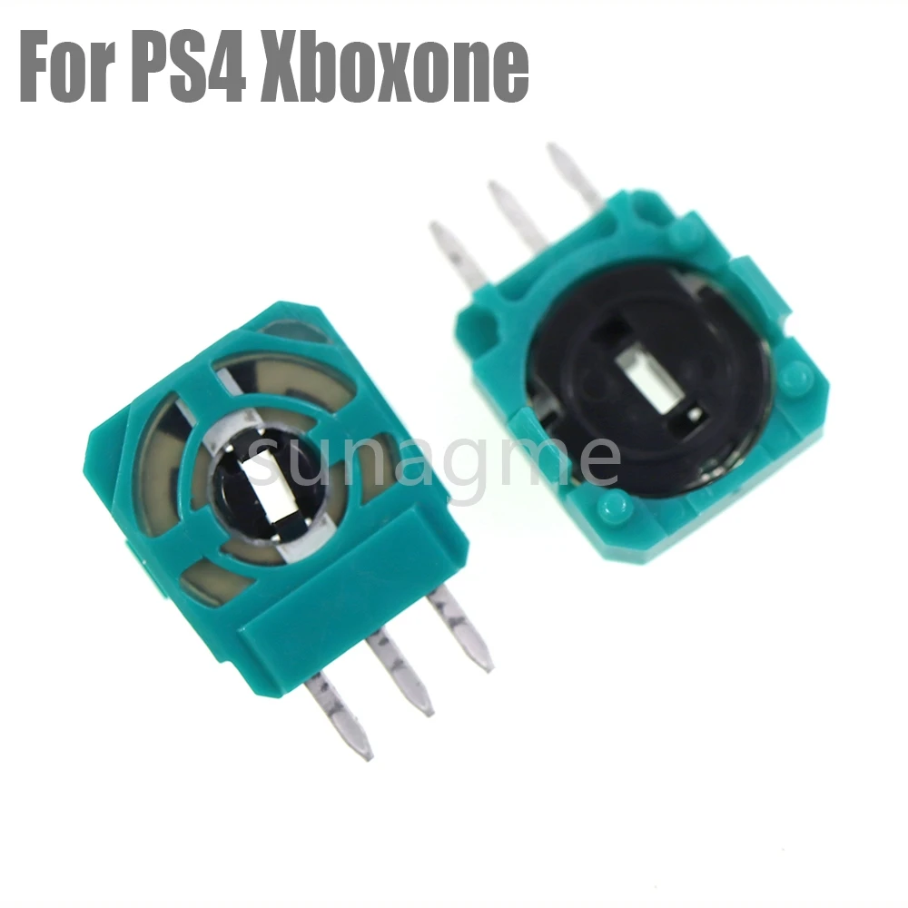 5pcs For PS4 XBOX ONE Green Black Heart Potentiometer Controller Joystick Axis Analog Sensor Module Micro Switch
